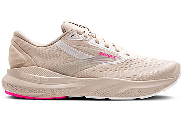Image of Brooks Adrenaline GTS 24 Road Running Shoes - Womens, Chateau Grey/Coconut/Pink, 6.0 US/Medium, 1204261B159.060