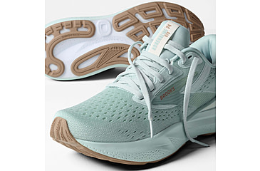 Image of Brooks Adrenaline GTS 24 Road Running Shoes - Womens, Cloud Blue/Coconut/Portabella, 6.0 US/Medium, 1204261B445.060