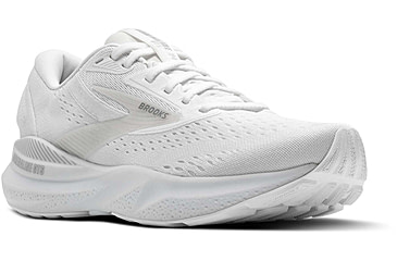 Image of Brooks Adrenaline GTS 24 Road Running Shoes - Womens, White/Oyster/Alloy, 6.0 US/Medium, 1204261B148.060