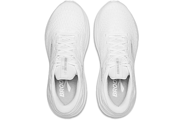 Image of Brooks Adrenaline GTS 24 Road Running Shoes - Womens, White/Oyster/Alloy, 6.0 US/Medium, 1204261B148.060