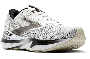 Image of Brooks Adrenaline GTS 24 Running Shoes - Mens, White/Black/Pelican, 13 US, 1104371D126.130