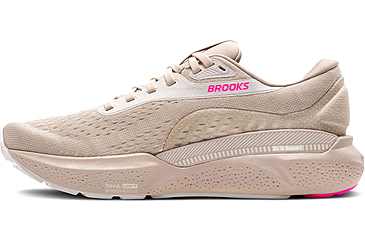 Image of Brooks Adrenaline GTS 24 Running Shoes - Womens, Chateau Grey/Coconut/Pink, 8 US, 1204261B159.080