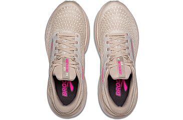 Image of Brooks Adrenaline GTS 24 Running Shoes - Womens, Chateau Grey/Coconut/Pink, 8 US, 1204261B159.080