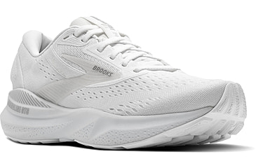 Image of Brooks Adrenaline GTS 24 Running Shoes - Womens, White/Oyster/Alloy, 8 US, 1204261B148.080