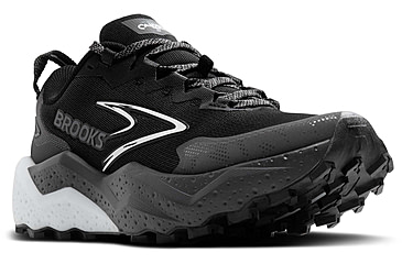 Image of Brooks Caldera 8 Trailrunning Shoes - Mens, Black/Blackened Pearl/White, 9.0 US/Medium, 1104401D052.090