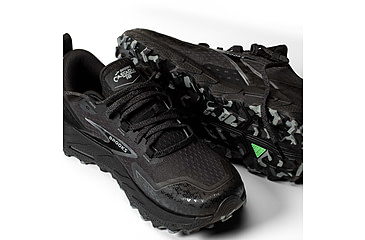 Image of Brooks Cascadia 18 Trailrunning Shoes - Mens, Black/Blackened Pearl/Grey, 12.0 US/Medium, 1104261D072.120