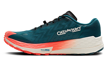 Image of Brooks Catamount 4 Trailrunning Shoes - Mens, Legion Blue/Celestial/Flame, 12.0 US/Medium, 1104411D407.120