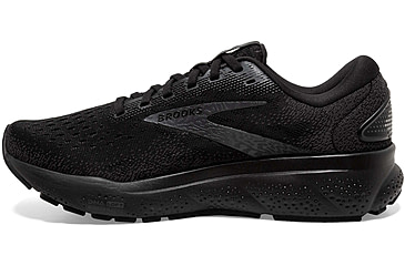 Image of Brooks Ghost 16 Road Running Shoes - Mens, Black/Black/Ebony, 11.0 US/Medium, 1104181D020.110
