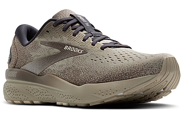 Image of Brooks Ghost 16 Road Running Shoes - Mens, London Fog/Falcon/Coconut, 10.5 US/Medium, 1104181D240.105