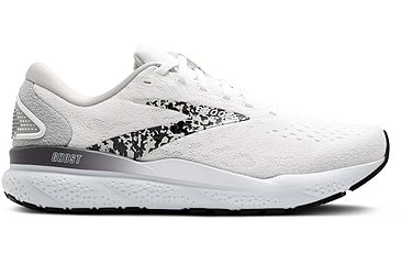 Image of Brooks Ghost 16 Road Running Shoes - Womens, White/Oyster/Lava, 7.0 US/Medium, 1204071B147.070