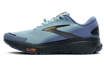 Image of Brooks Ghost 16 Weatherized Road Running Shoes - Mens, Country Blue/Winter Sky/Ebony, 12.0 US/Medium, 1104361D405.120