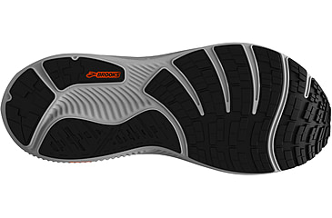 Image of Brooks Ghost 17 GTX Road Running Shoes - Mens, Smoke/Primer Grey/Orange, 9.5, 1D, 1104621D022.095