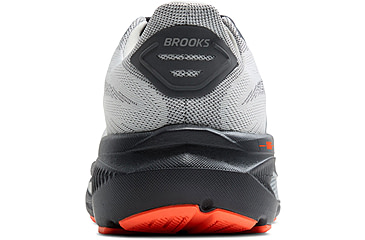 Image of Brooks Ghost 17 Road Running Shoes - Mens, Oyster Mushroom/Orange/Ebony, 10.0 US/Medium, 1104421D048.100