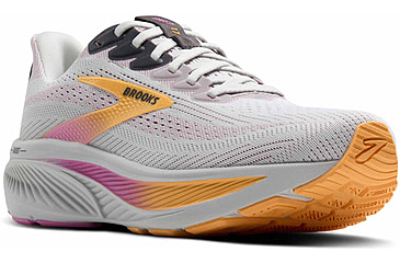 Image of Brooks Ghost 17 Road Running Shoes - Womens, Oyster/Apricot/Pink, 8.0 US/Medium, 1204311B070.080