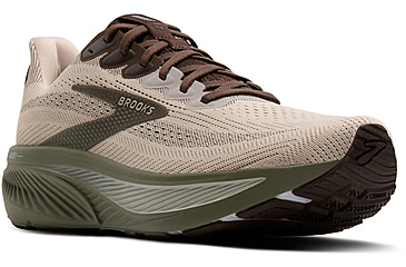 Image of Brooks Ghost 17 Rosd Running Shoes - Mens, Chateau Gray/Brown/Olive, 11, 1D, 1104421D297.110