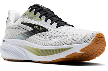 Image of Brooks Ghost 17 Rosd Running Shoes - Mens, White/Black/Tea, 13, 1D, 1104421D191.130