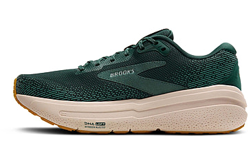 Image of Brooks Ghost Max 2 Road Running Shoes - Mens, Pine Grove/North Atlantic/Grey, 10.5 US/Medium, 1104311D324.105