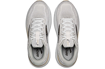 Image of Brooks Ghost Max 2 Road Running Shoes - Mens, White/Pelican/Oyster, 11.0 US/Medium, 1104311D125.110