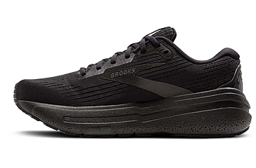Image of Brooks Ghost Max 2 Road Running Shoes - Womens, Black/Black/Ebony, 8.5 US/Wide, 1204201D020.085