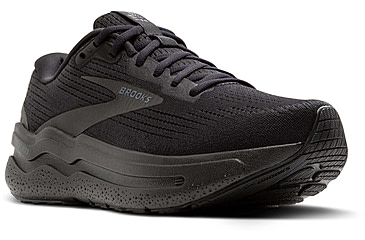 Image of Brooks Ghost Max 2 Road Running Shoes - Womens, Black/Black/Ebony, 8.5 US/Wide, 1204201D020.085