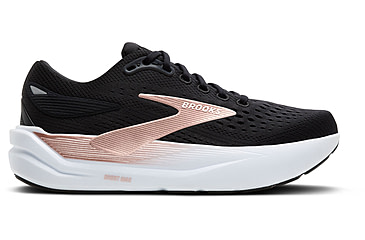 Image of Brooks Ghost Max 3 Road Running Shoes - Womens, Black/black/Rose Gold, 9.5, 1B, 1204571B043.095
