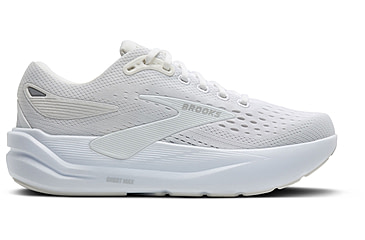 Image of Brooks Ghost Max 3 Road Running Shoes - Womens, White/White, 9.5, 1B, 1204571B142.095