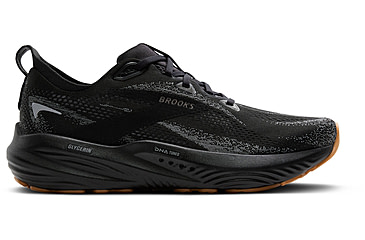 Image of Brooks Glycerin 22 Road Running Shoes - Mens, Black/Primer Gray/Biscuit, 8.5, 1D, 1104451D089.085