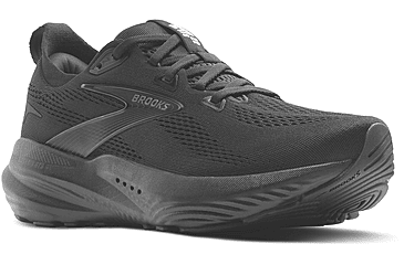 Image of Brooks Glycerin GTS 22 Road Running Shoes - Mens, Black/Black/Ebony, 9.0 US/Medium, 1104461D020.090