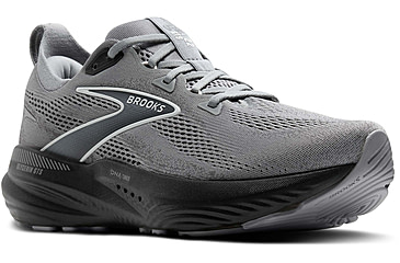 Image of Brooks Glycerin GTS 22 Road Running Shoes - Mens, Primer Gray/Ebony/Bluewash, 9.0 US/Medium, 1104461D078.090