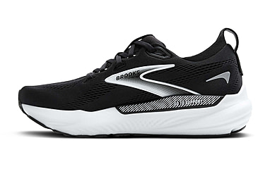Image of Brooks Glycerin GTS 22 Road Running Shoes - Womens, Black/Grey/White, 7.5 US/Medium, 1204351B090.075