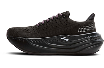Image of Brooks Glycerin Max Road Running Shoes - Womens, Black/Orchid Ice/Grey, 6.5 US/Medium, 1204361B067.065