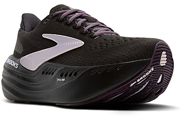Image of Brooks Glycerin Max Road Running Shoes - Womens, Black/Orchid Ice/Grey, 6.5 US/Medium, 1204361B067.065