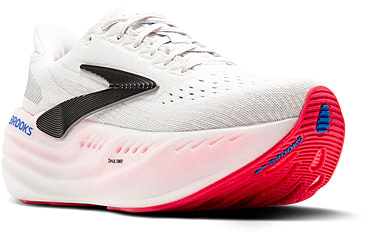Image of Brooks Glycerin Max Road Running - Womens, White/Black/Diva Pink, 9.5, 1B, 1204361B118.095