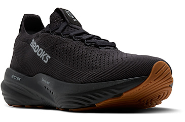 Image of Brooks Glycerin StealthFit 22 Road Running Shoes - Mens, Black/Black, 9.5, 1D, 1104481D072.095