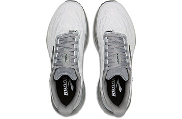 Image of Brooks Launch 11 Road Running Shoes - Mens, Oyster/Primer Gray/Blue, 8.5, 1D, 1104501D021.085