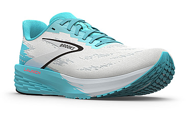 Image of Brooks Launch 11 Road Running Shoes - Womens, White/Atomizer/Pink Clay, 10, 1B, 1204391B105.100