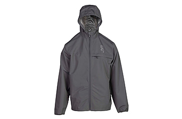 Image of Browning Big Game Kanawha Rain Jacket - Mens, Large, Carbon, 3041847903