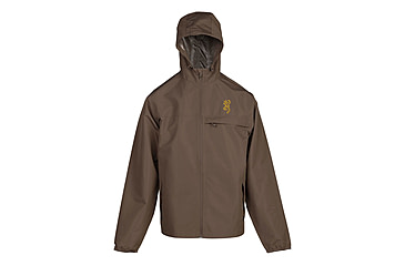 Image of Browning Big Game Kanawha Rain Jacket - Mens, Extra Large, Major Brown, 3041849804