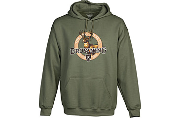 Image of Browning Vintage Emblem Hoodie - Mens