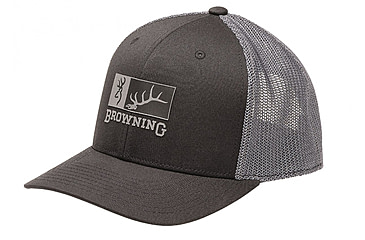 Image of Browning Men's Cap ELK Ridge, Black/Gray, 308018791