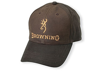 Image of Browning Dura-Wax Youth Cap, Brown, 3084121