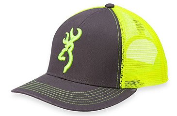 Image of Browning Flashback Cap,Charcoal/Neon Green 308177541