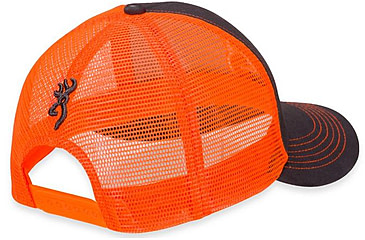 Image of Browning Flashback Cap,Charcoal/Neon Orange 308177621