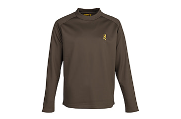 Image of Browning Gunner Long Sleeve Baselayer Shirt - Mens, Extra Large, Major Brown, 3010959804