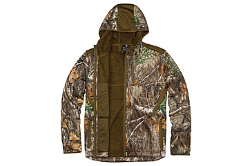 Image of Browning High Pile Hooded Jacket - Mens, Realtree Edge, 3XL, 3045466006