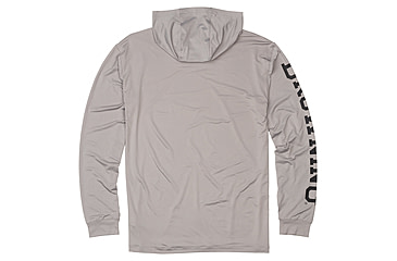 Image of Browning Hooded Long Sleeve Sun Shirt - Mens, Gray, 3XL, 3010729706