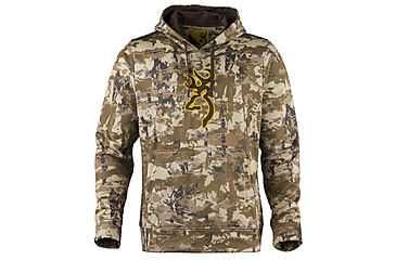 Image of Browning Long Sleeve Tech Hoodie - Men's, Auric, Small, 3011883501