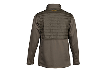 Image of Browning Hybrid 1/4 Zip Baselayer Shirt - Mens, 3XL, Major Brown, 3010969806