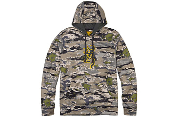Image of Browning Tech Hooded Sweatshirt - Men's, Ovix, 2XL, 3011883405