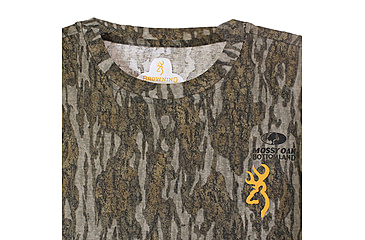 Image of Browning Wasatch Long Sleeve Shirt - Mens, Mossy Oak Bottomlands, Large, 3017821903